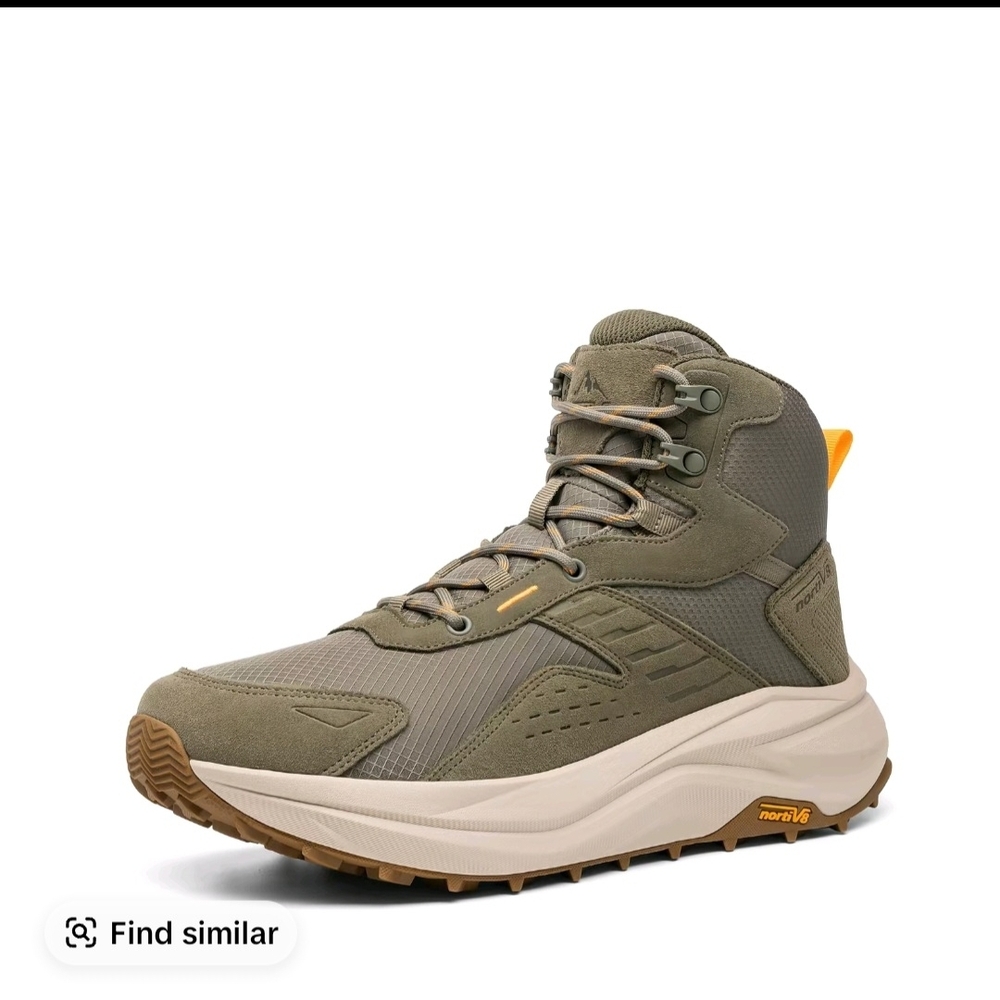 Men's Olive High-Top Sneakers